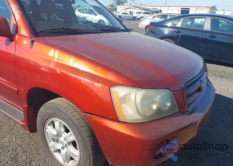 2003 Toyota Highlander V6 из США, поврежденный, VIN JTEHF21A930153609